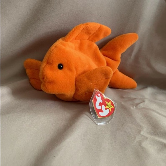 Rare Goldie the Goldfish Beanie Baby - Picture 1 of 4